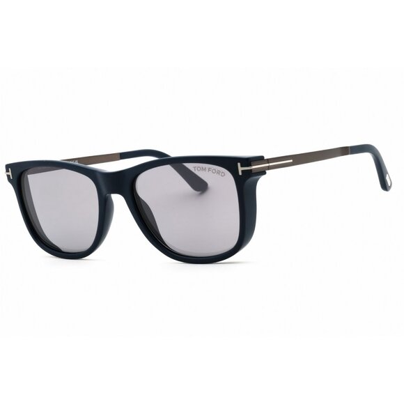 Tom Ford Sinatra Smoke Mirror Square Men Tom Ford Sunglasses TF1104-91C-53 New with tags